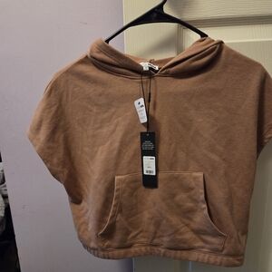 Fashion Nova Tan Hoodie